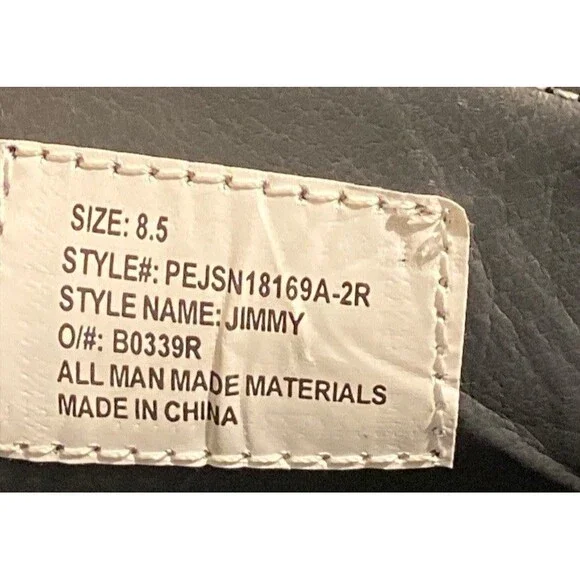 Perry Ellis Men’s Loafers‎ Size 8.5 Dress Shoes Black Slip On Comfort Foam - Picture 9 of 9